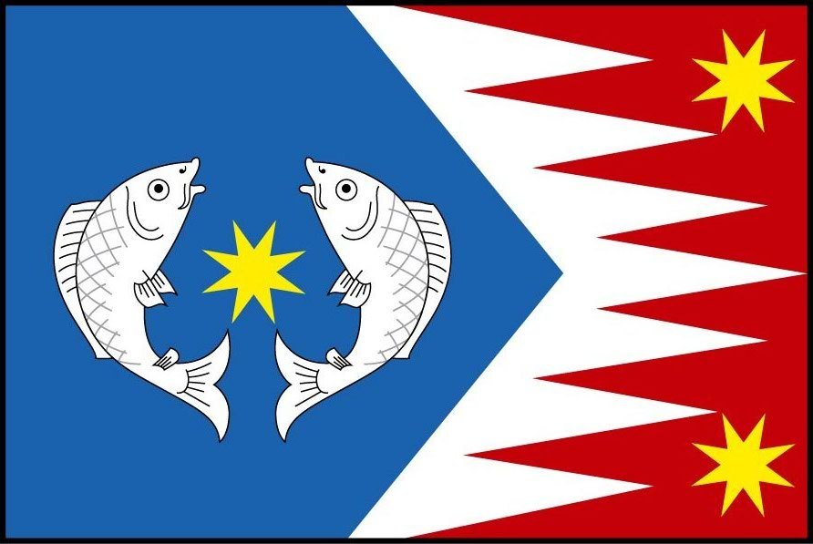 Vlajka obce Sádek
